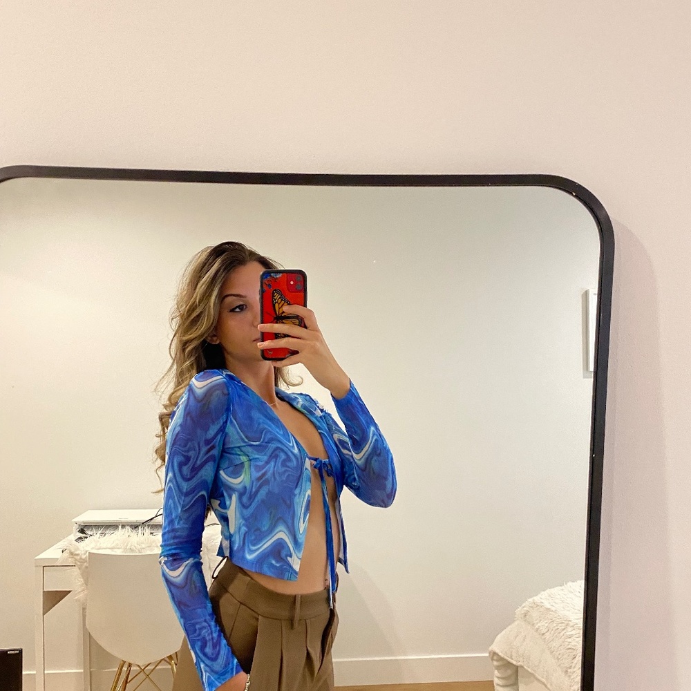 Princess polly sheet tie top